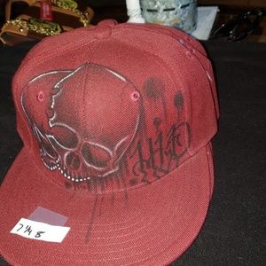 Custom designed fitted hat